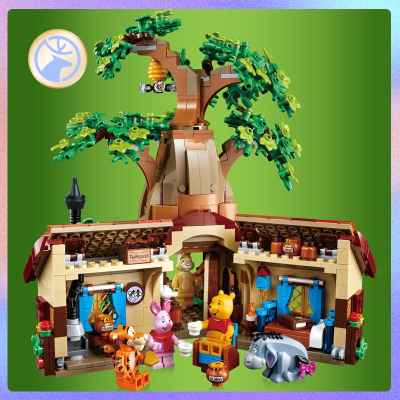 1265Pcs|Lego Ideas Disney Winnie the Pooh Building Blocks model kids ...