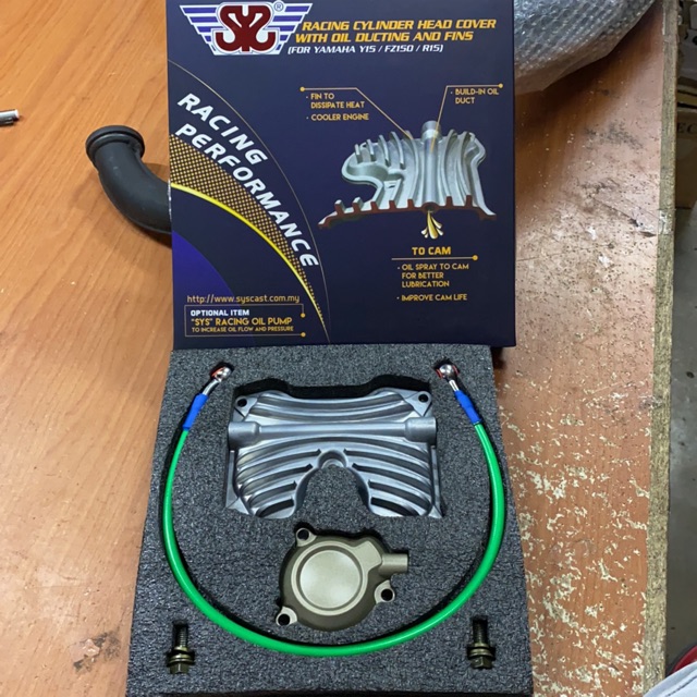 SYS Y15ZR LC5S FZ150 LC4S CYLINDER HEAD COVER SET OIL RACING LC 135