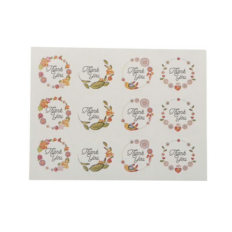 Thank You Stickers (1 Sheet) | Shopee Malaysia