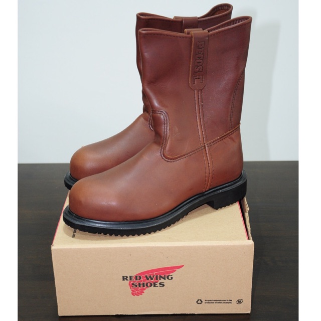 Kasut red wing pecos sale