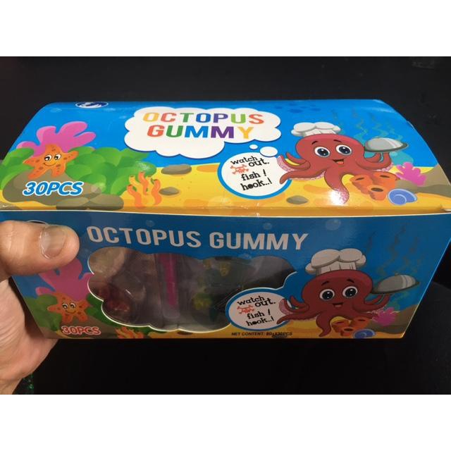 30 Pcs 4d Octopus Gummy Candy Assorted Flavours HALAL (LOCAL READY ...