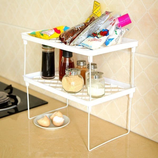 Kitchen Folding Stacking Shelves Chest of drawers / Kitchen Spice Rack ...