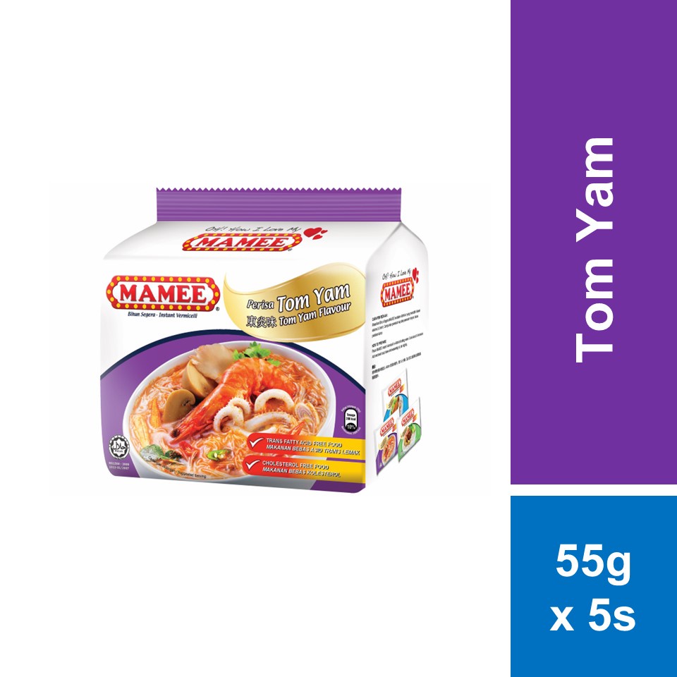 Mamee Bihun Tom Yam 55g x 5s | Shopee Malaysia