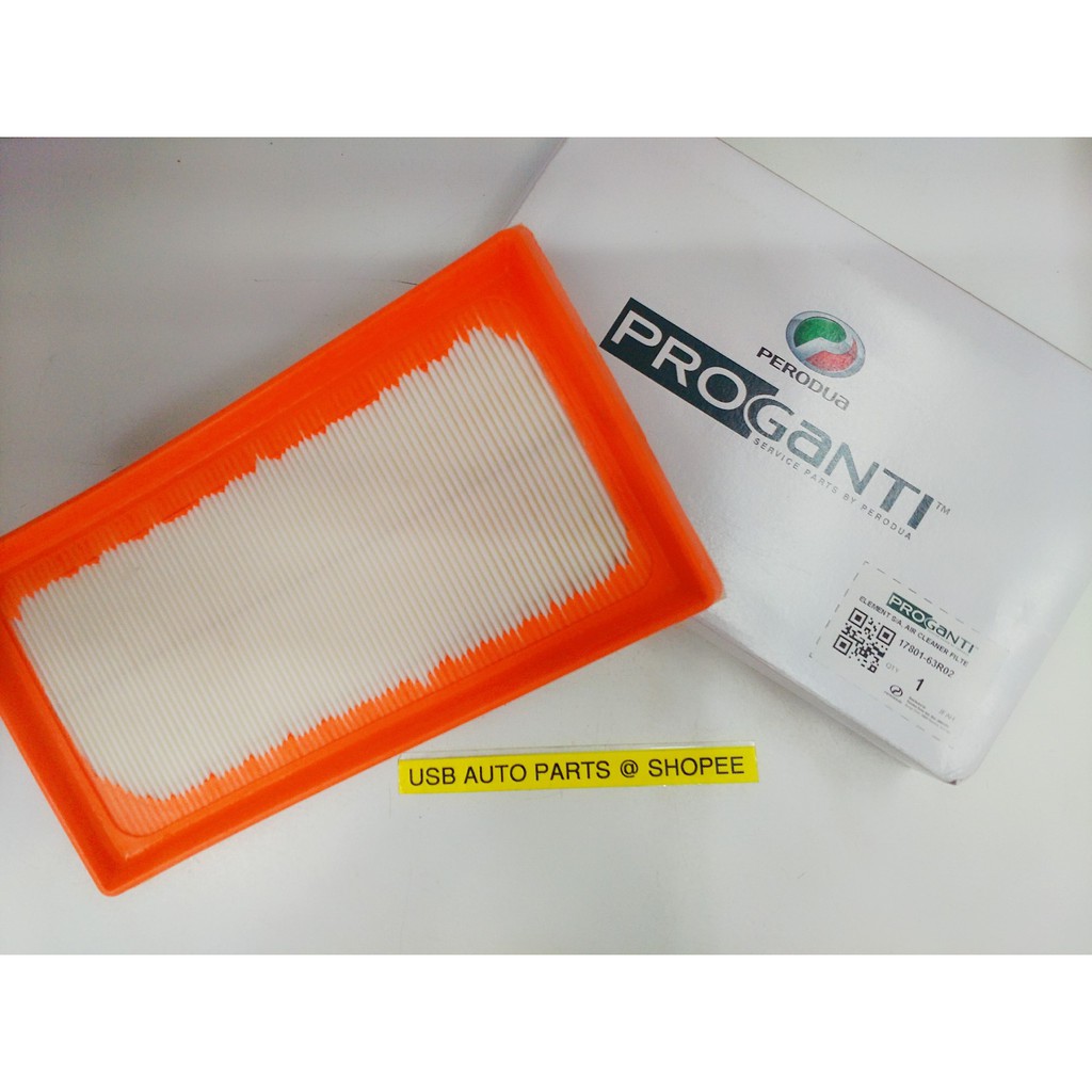 Bezza 1.3 Perodua ProGanti Air Filter Original 1780163R02 Shopee