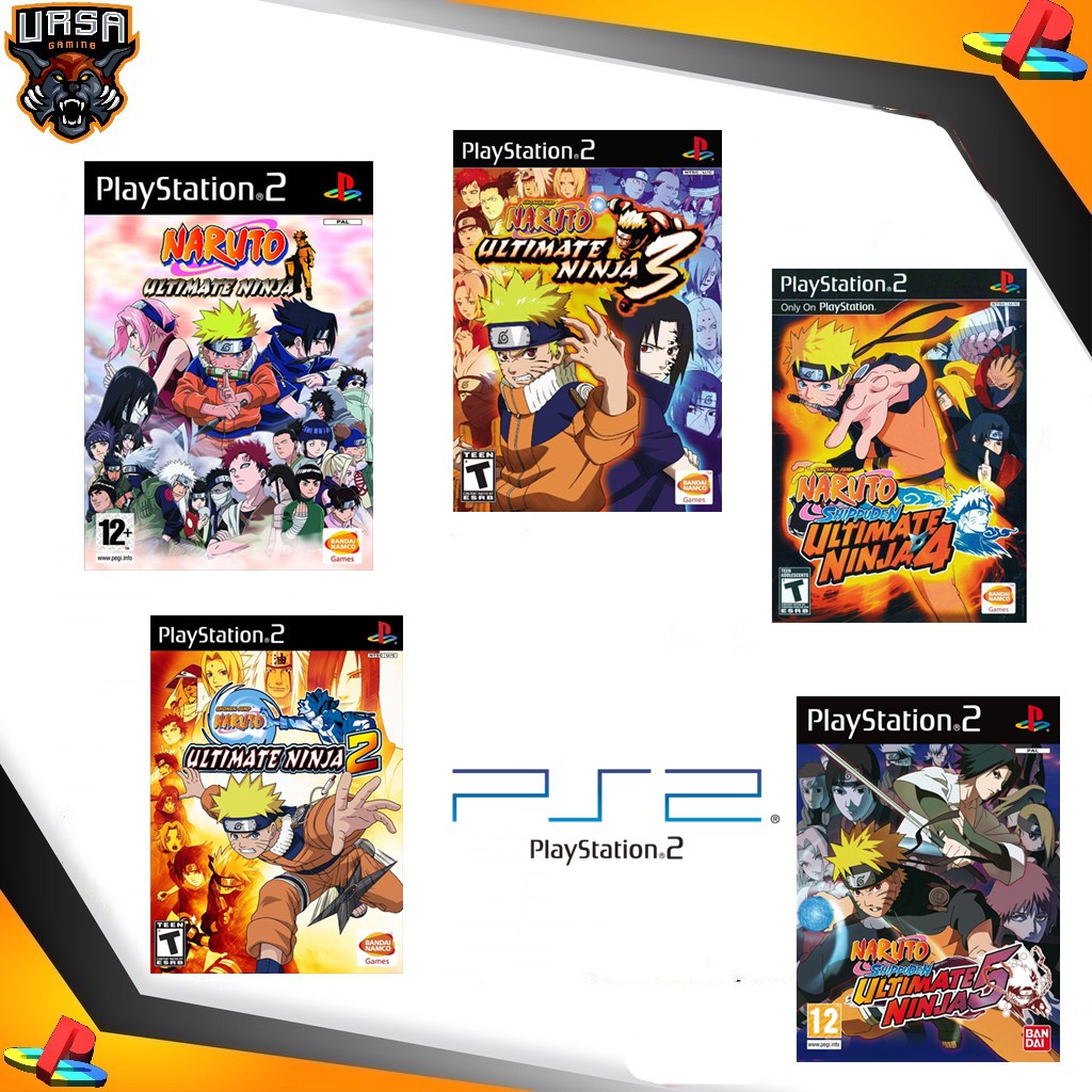 PS2 Naruto Ultimate (1-5) Series GAMES COLLECTION | Shopee Malaysia