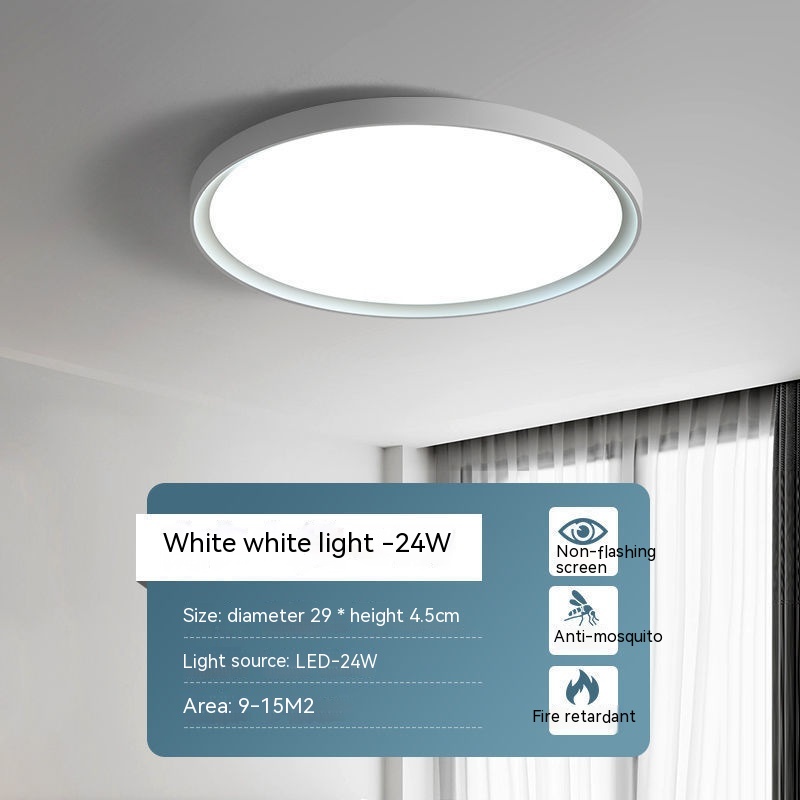 💡Ready Stock💡Ultra Thin Led Ceiling Lamp Φ45cm 55W Panel Lights 240V ...