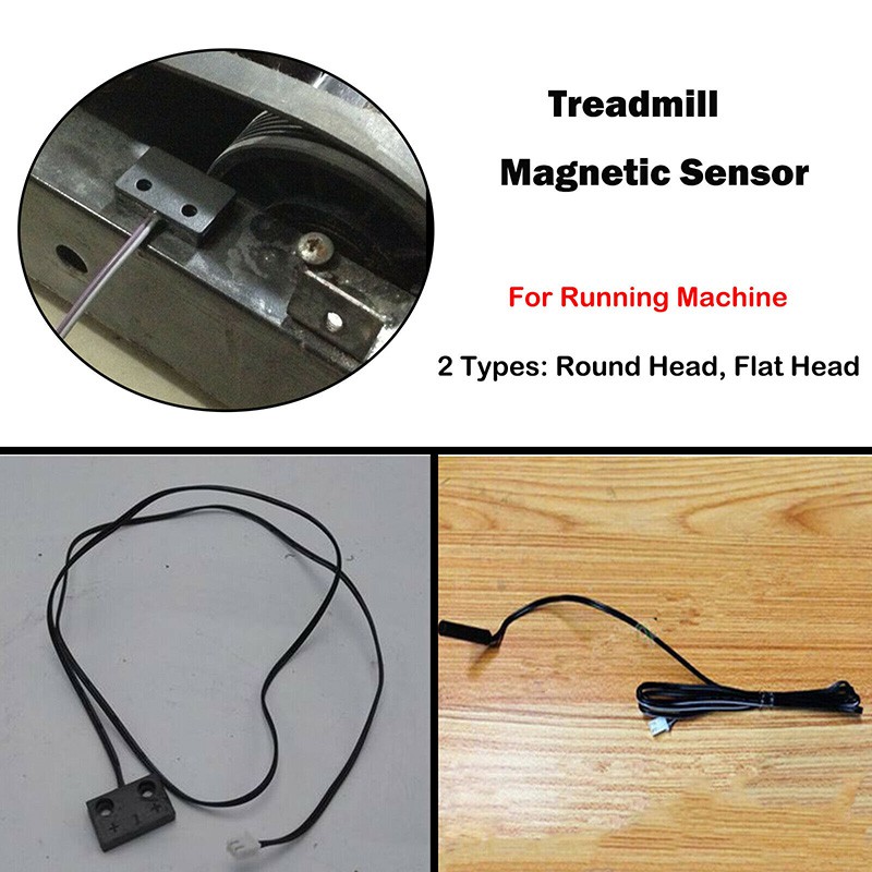 Treadmill magnetic online sensor