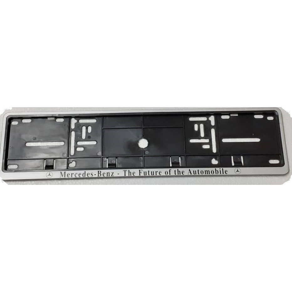 Mercedes deals plate holder