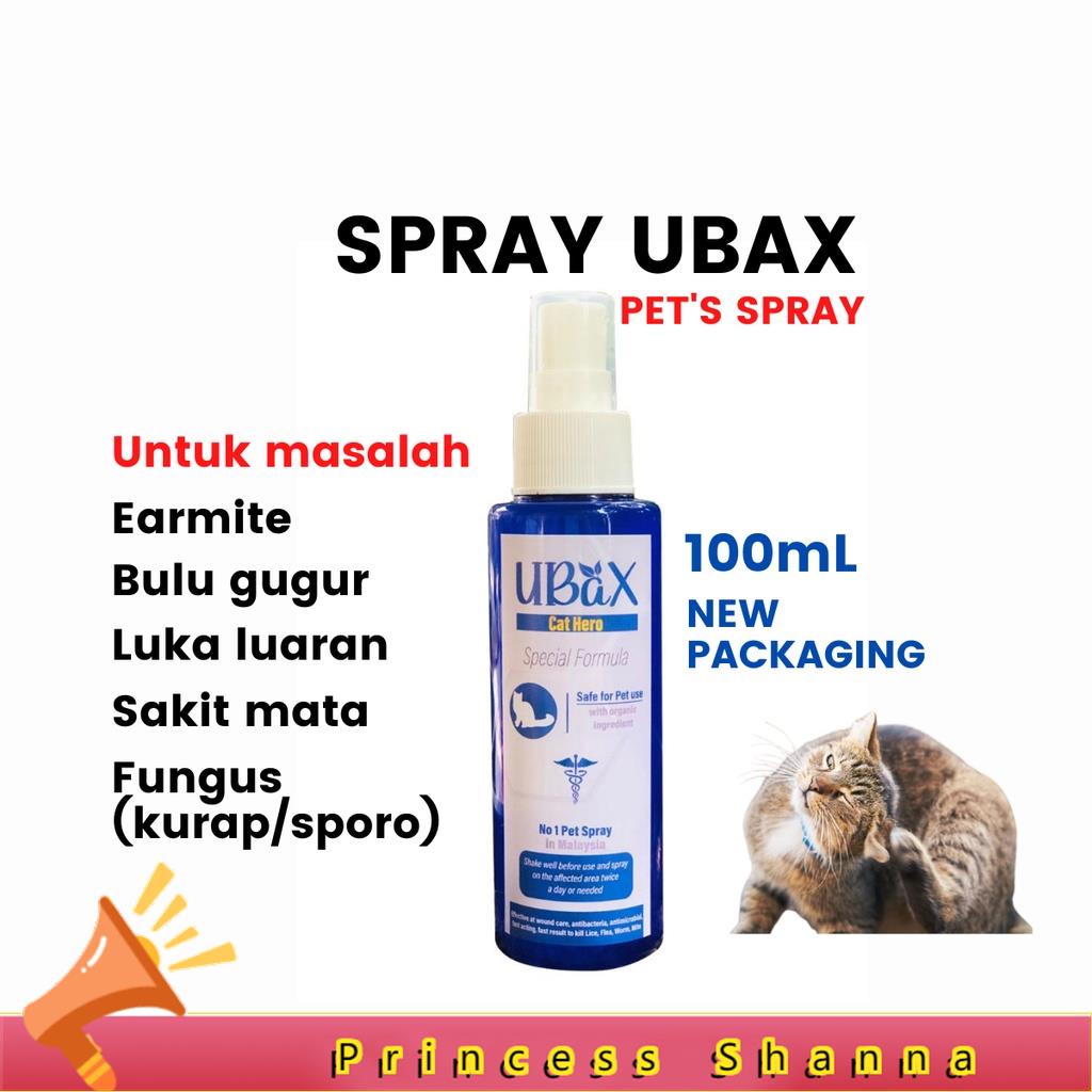 Princess ShannaSpray Ubax Spray Kucing Kutu kurap luka hama Pets fungus