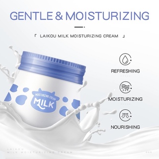 LAIKOU Milk Face Cream Deep Moisturizing Whitening Day & Night Cream ...