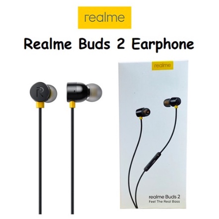 REALME BUDS 2 BUDS 3 Earphone Hi res Audio Headset Headphone With Mic And Volume Control In ear Earbuds Handsfree