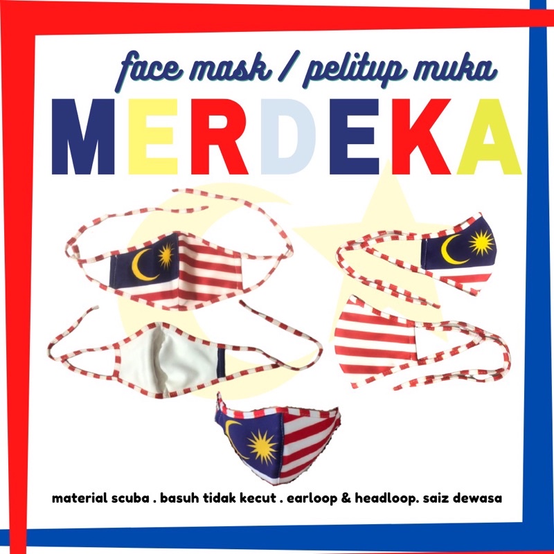 🇲🇾mask merdeka🇲🇾face mask merdeka🇲🇾 | Shopee Malaysia