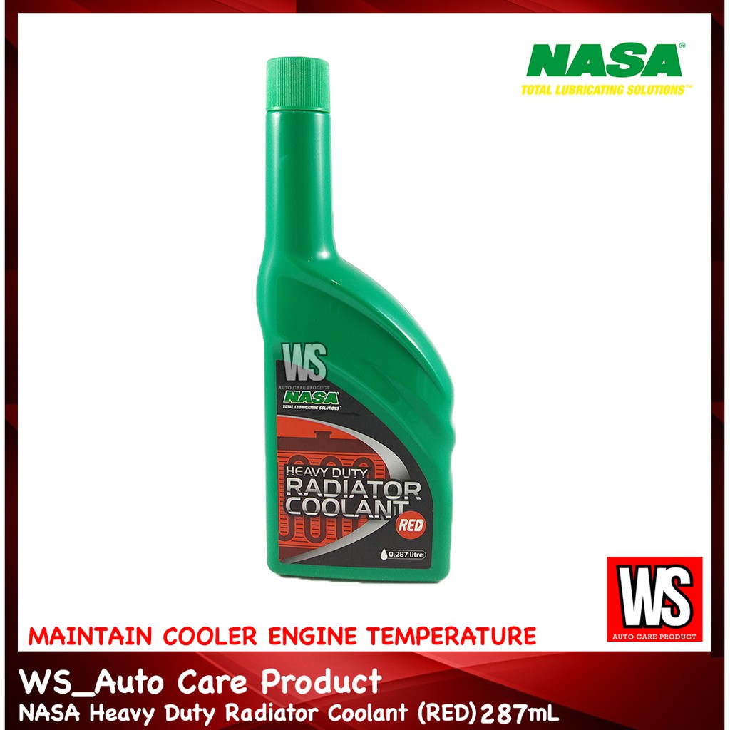 NASA Heavy Duty Radiator Coolant (RED) 287mL | Shopee Malaysia