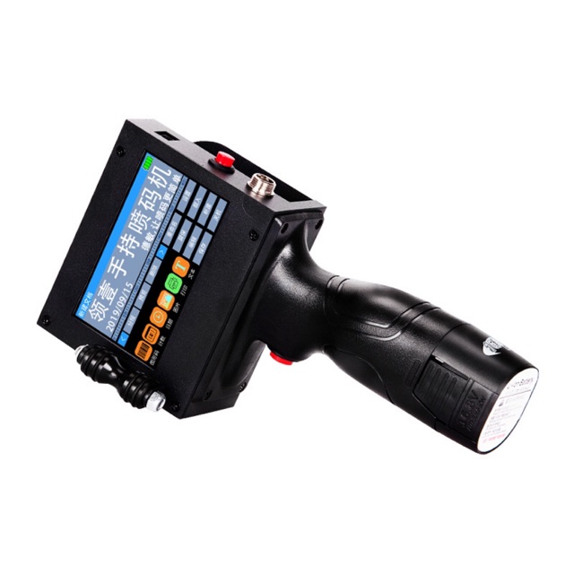 handheld inkjet printer small automatic production date QR code food ...