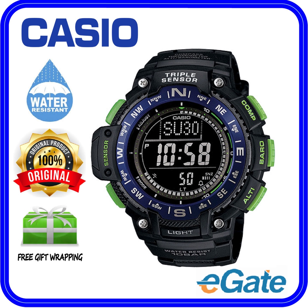 Casio sgw discount 1000 set time