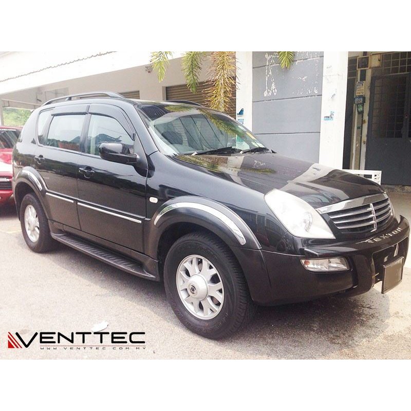 SsangYong Rexton Y200 Venttec Door Visor sun window 2001 2002 2003 2004