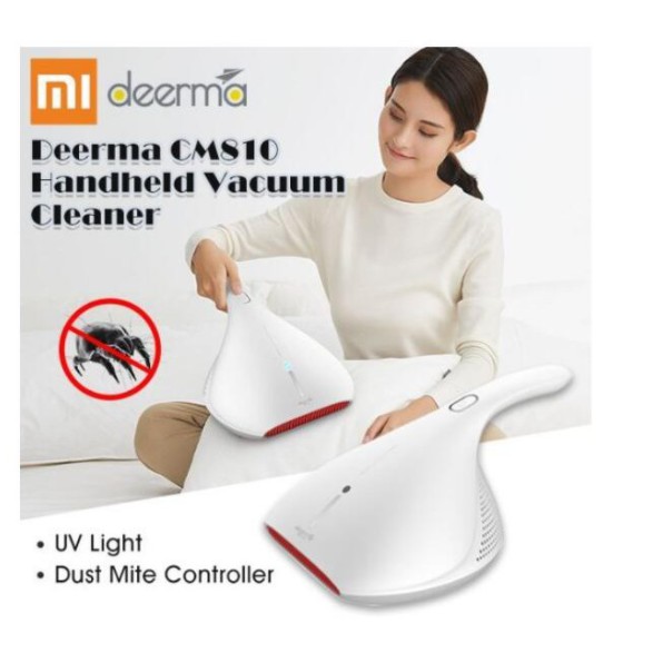 Deerma Dust Mites Vacuum Cleaner(Deerma CM800)White UV Sterilization