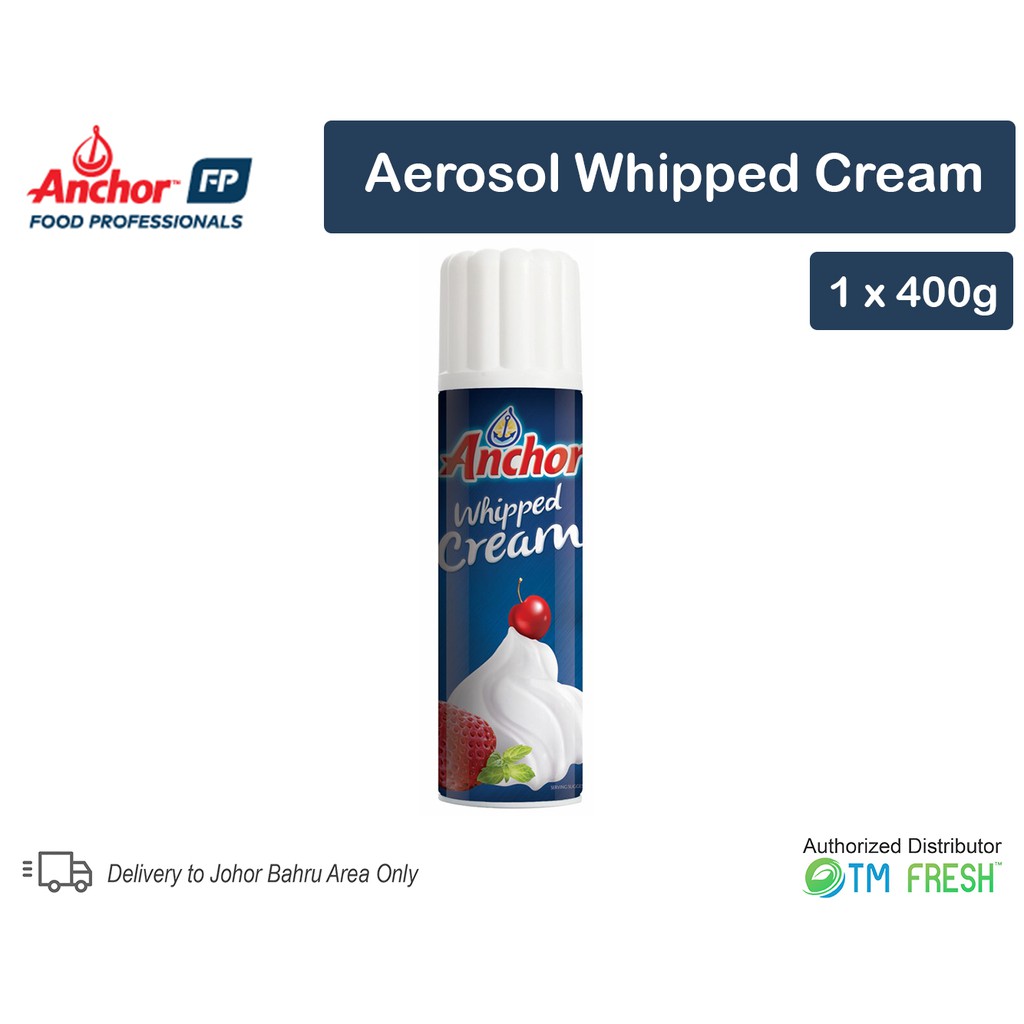 Anchor Aerosol Whipped Cream 400g Shopee Malaysia