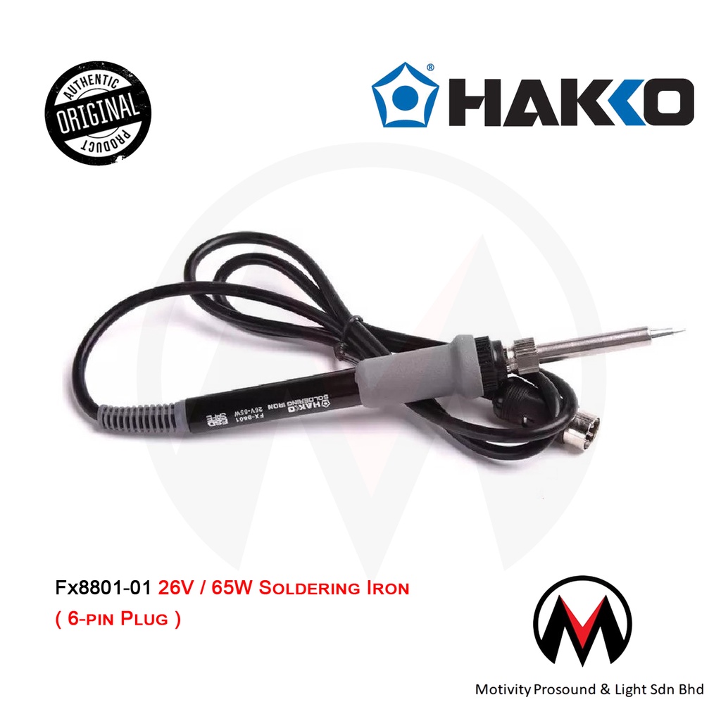 Hakko T18-D12 Lötkolbenspitze – Meißel 1,2 X 22,5 Mm, Für FX8801/FX8802/FX8803/FX600, Doppelseitig, Japan-Qualität Lötkolbenspitze Meißel 1,2mm