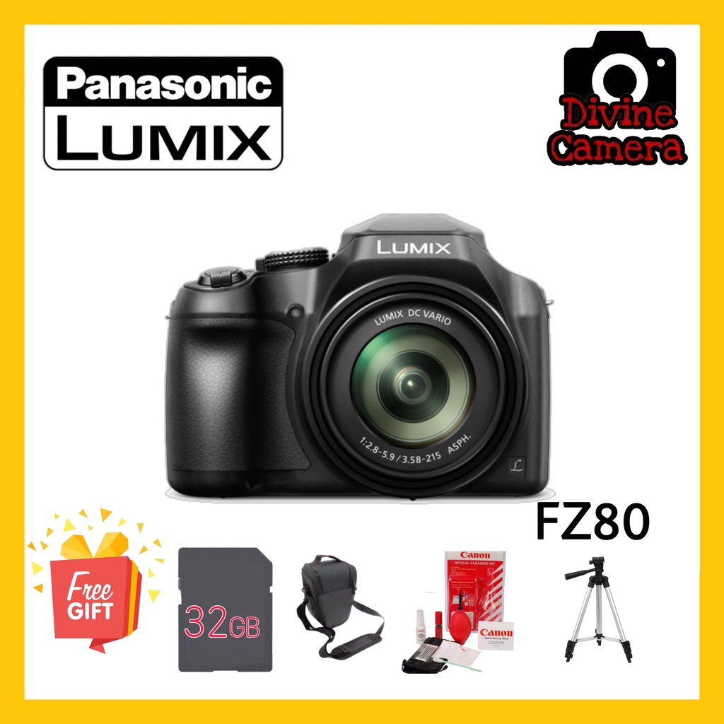 Panasonic Lumix DCFZ80 Digital Camera Shopee Malaysia