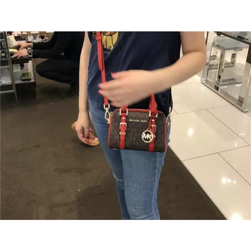 MICHAEL Michael Kors Bedford Legacy Mini Bag in Brown