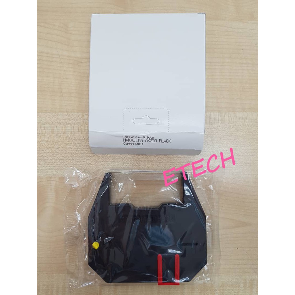 Nakajima AX-150 Electronic Typewriter Ribbon BLACK READY STOCK JOHOR ...