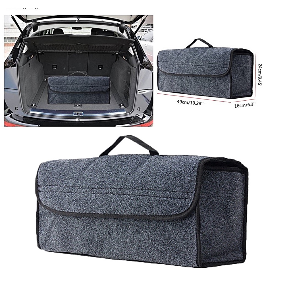 Car Boot Organizer Storage Bag Car Trunk Foldable Storage Box