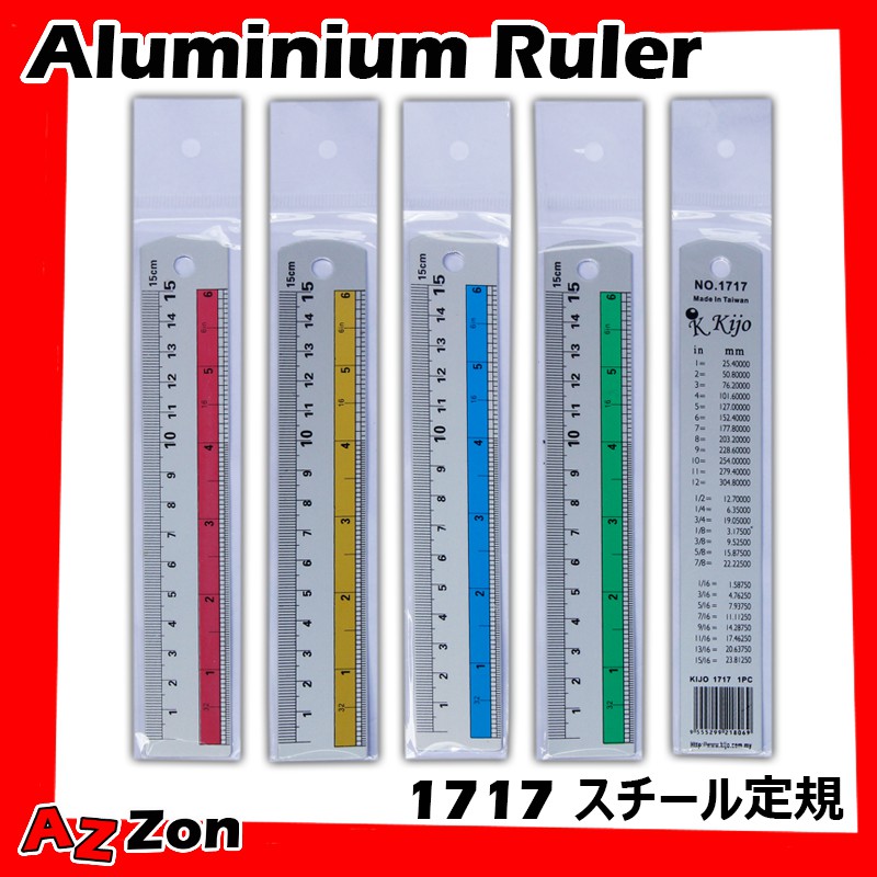 Aluminium ruler on sale