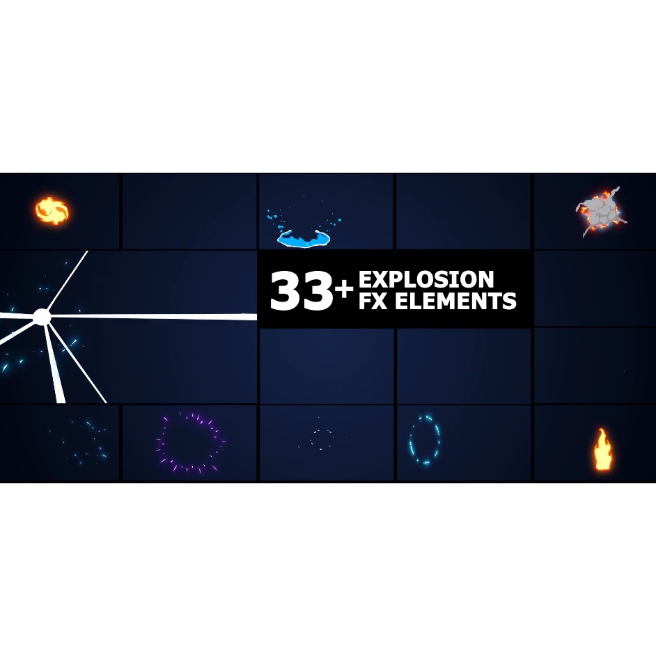 Action Elements Pack | Premiere Pro MOGRT | Shopee Malaysia