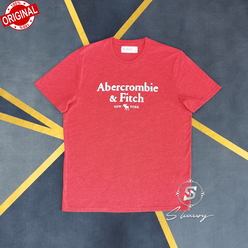 ABERCROMBIE & FITCH SIGNATURE TEE (NORMAL CUTTING) | Shopee Malaysia