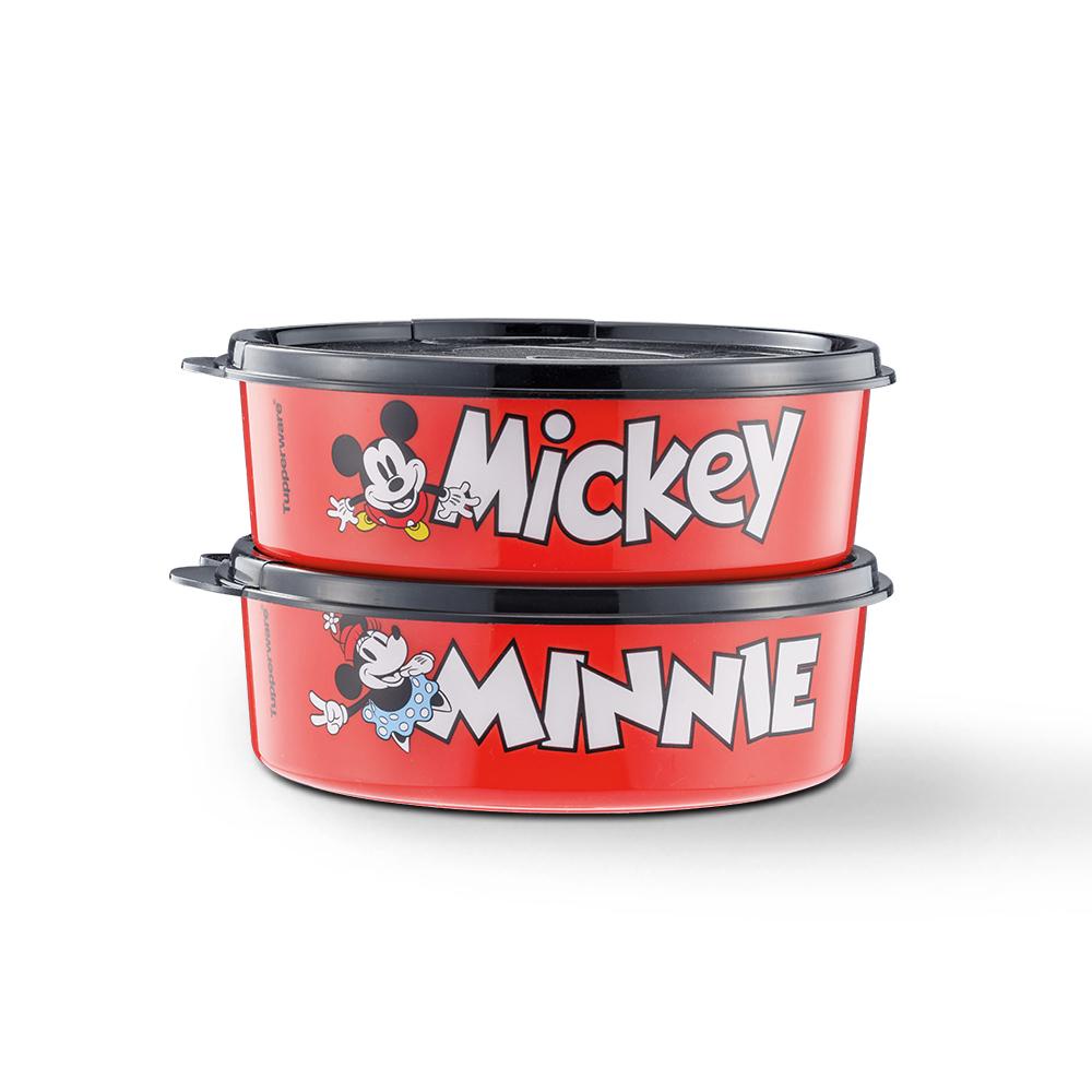 Tupperware 2-pc. Mickey and Minnie Ears Handibowl Set | Shopee Malaysia
