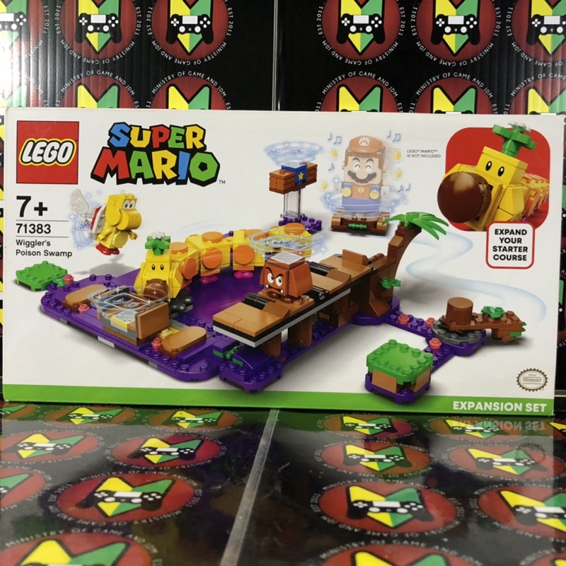 [ORIGINAL]LEGO Super Mario Wiggler's Poison Swamp Expansion Set (71383 ...