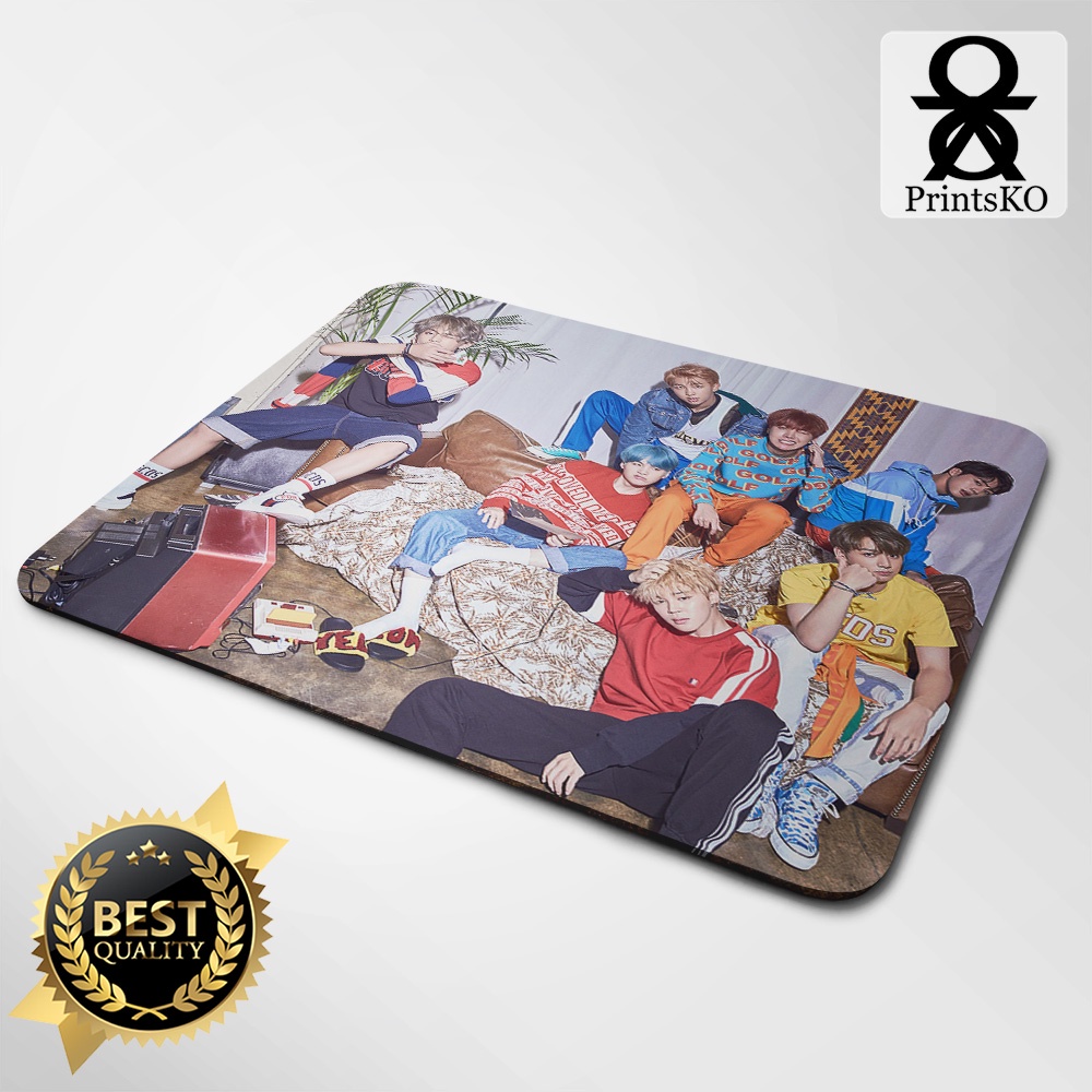 BTS Mouse pad BTS Group Photos Design Shopee Malaysia