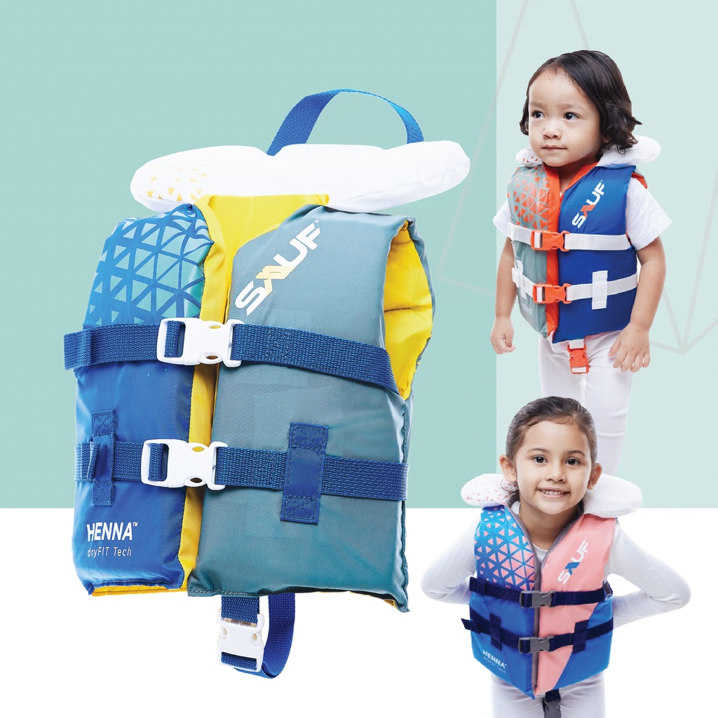 Life Jacket With Head Support Year Old to 14 Years Coast Guard