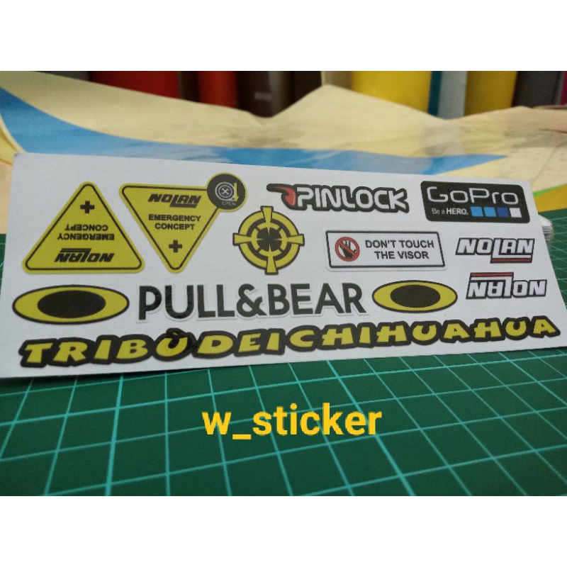 Nolan helmet set Sticker | Shopee Malaysia