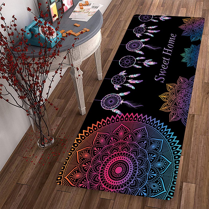 Fashion Bohemian Design Area Rug Runner Carpet Door Mat Yoga Mat Area