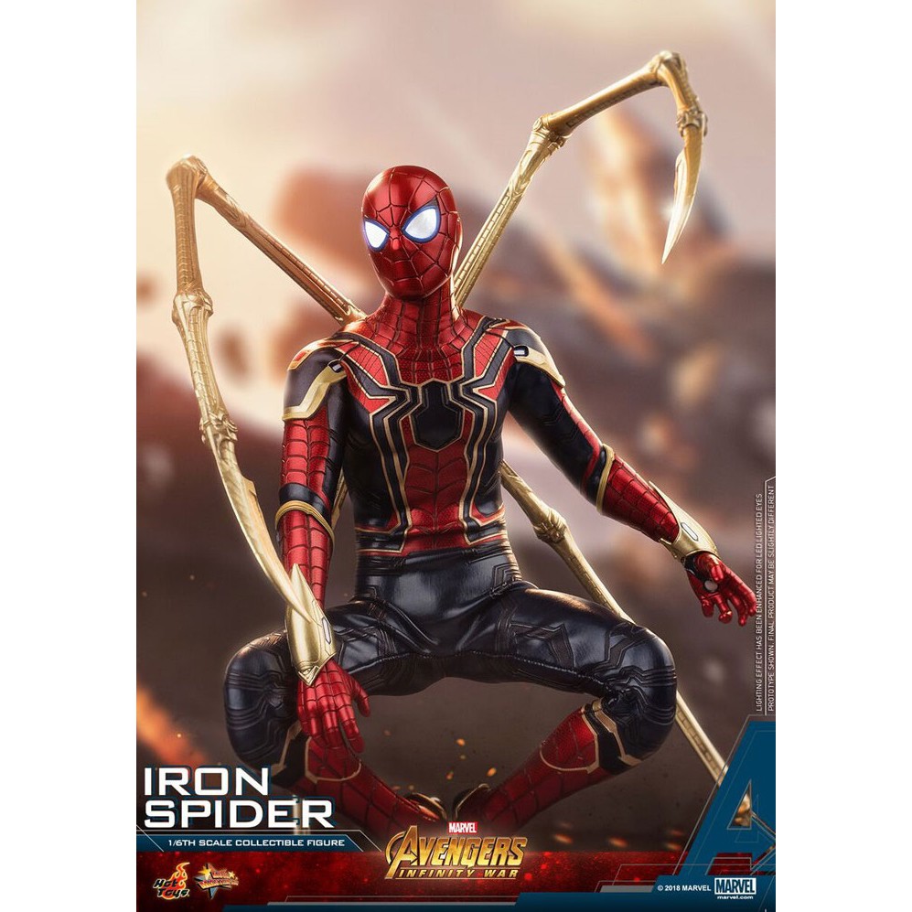 Hot toys shop spiderman iron spider