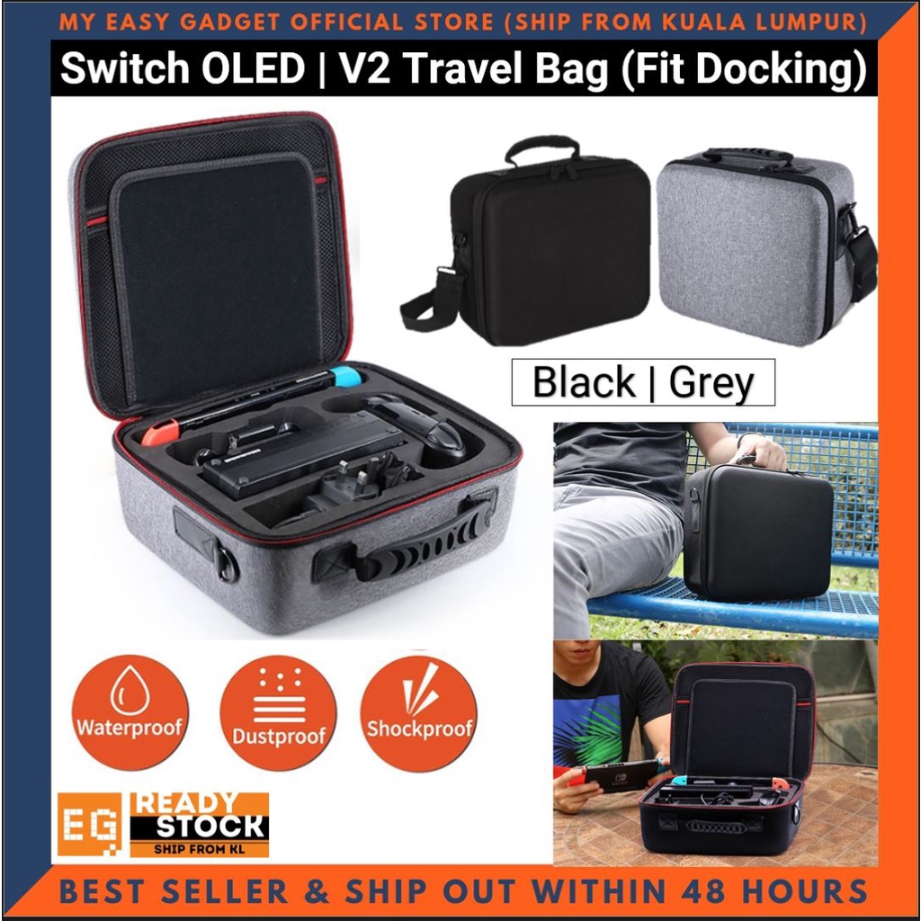 Nintendo Switch OLED Bag / Switch V2 Hard Shell Carrying Case EVA