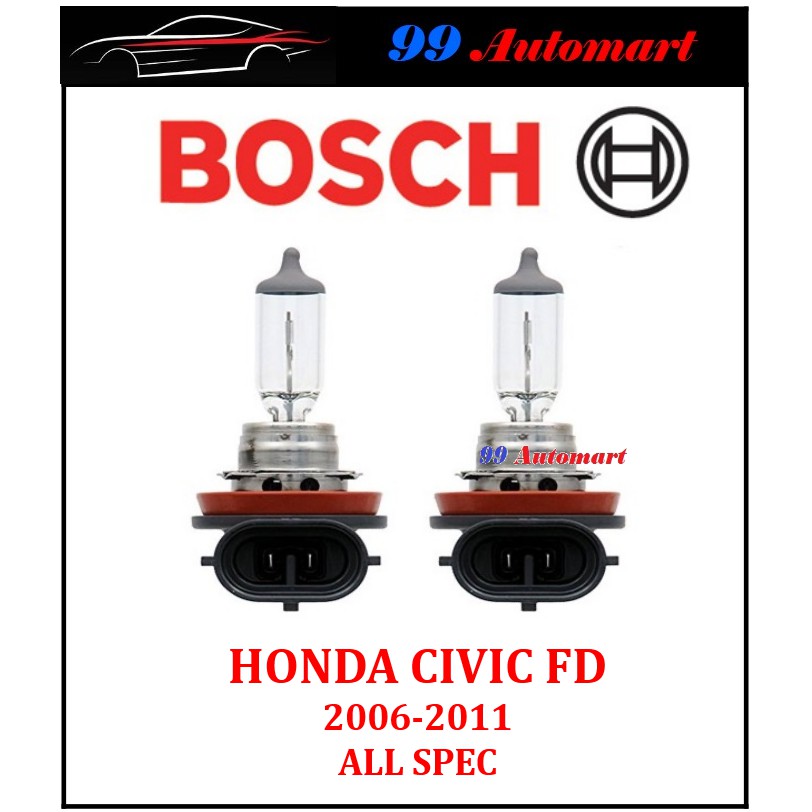 2008 honda civic on sale headlight bulb