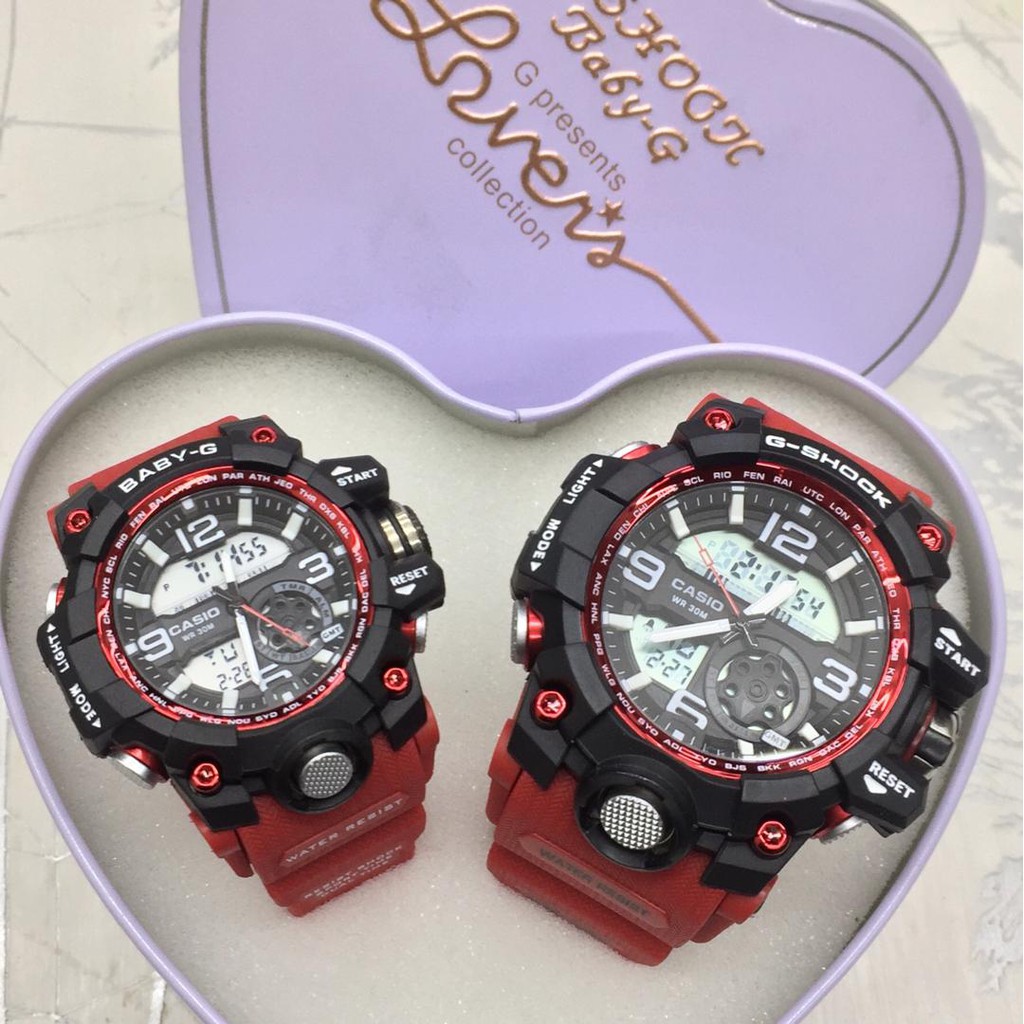 Couple Set Mud master G Shock & Baby G Watches (GWG-1000) | Shopee Malaysia