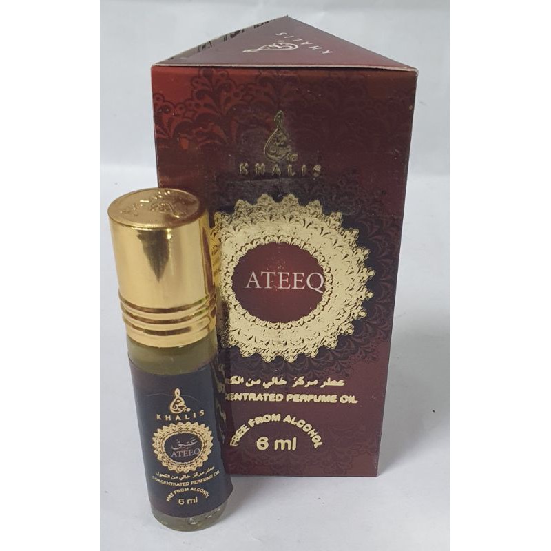 💢💢KHALIS-ATEEQ PERFUME 6ML💯💯 | Shopee Malaysia