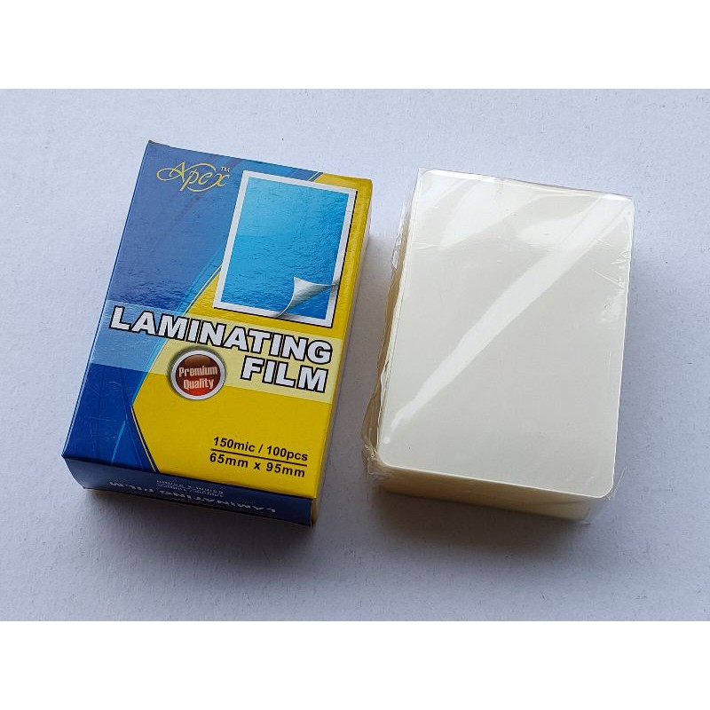Laminating Film 65MM X 95MM 150Micron (100 Pcs) | Shopee Malaysia