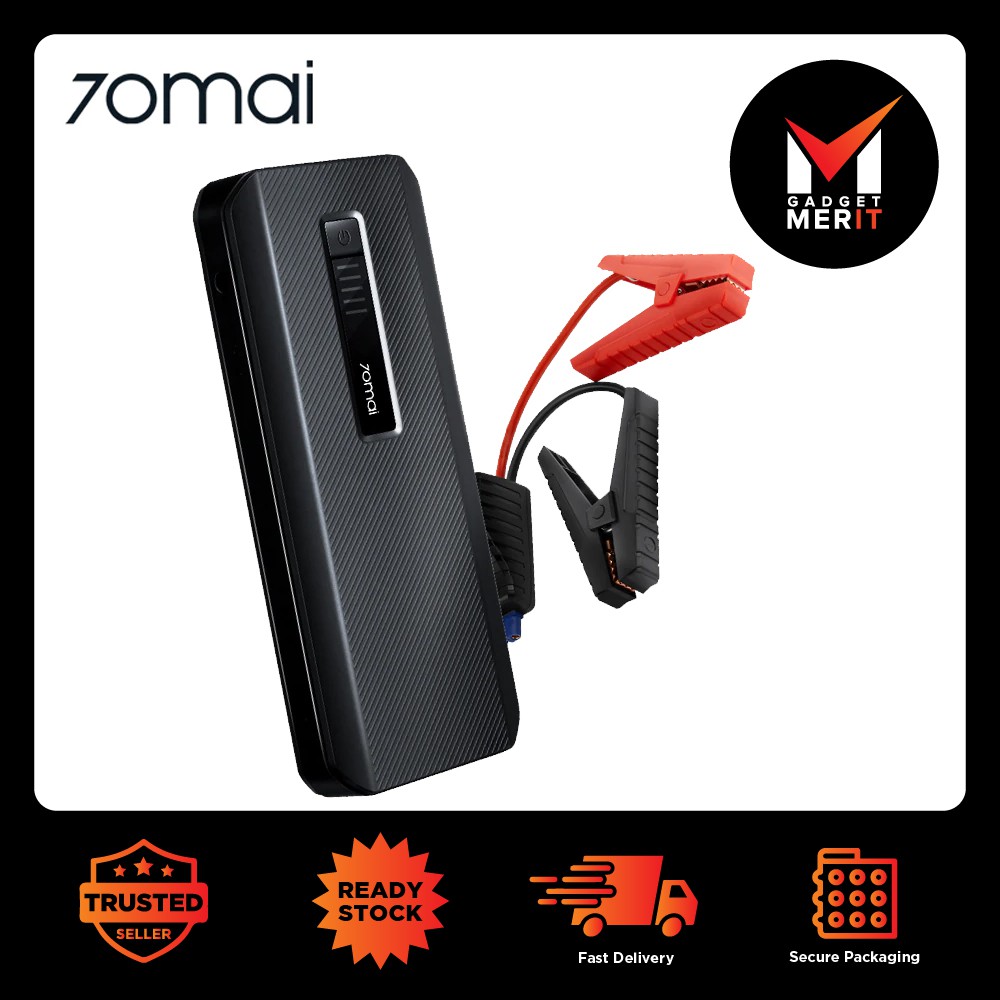 Ready Stock 70mai Jump Starter Max MIDRIVE PS06 18000mah Power Bank