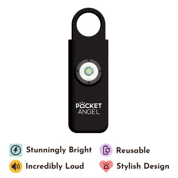2021. New Model [🇲🇾 SHIP IN 24 HRS] 100 ORIGINAL Pocket Angel Personal Safety Alarm Light