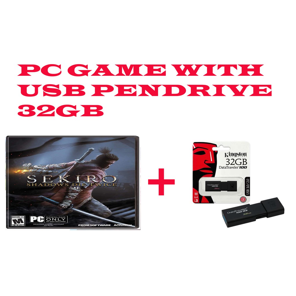 PC GAMES Sekiro Shadows Die Twice + 32GB USB INSTALLER | Shopee Malaysia