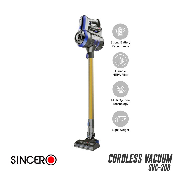 Sincero cordless cyclone vacuum cleaner x5 pro review sale