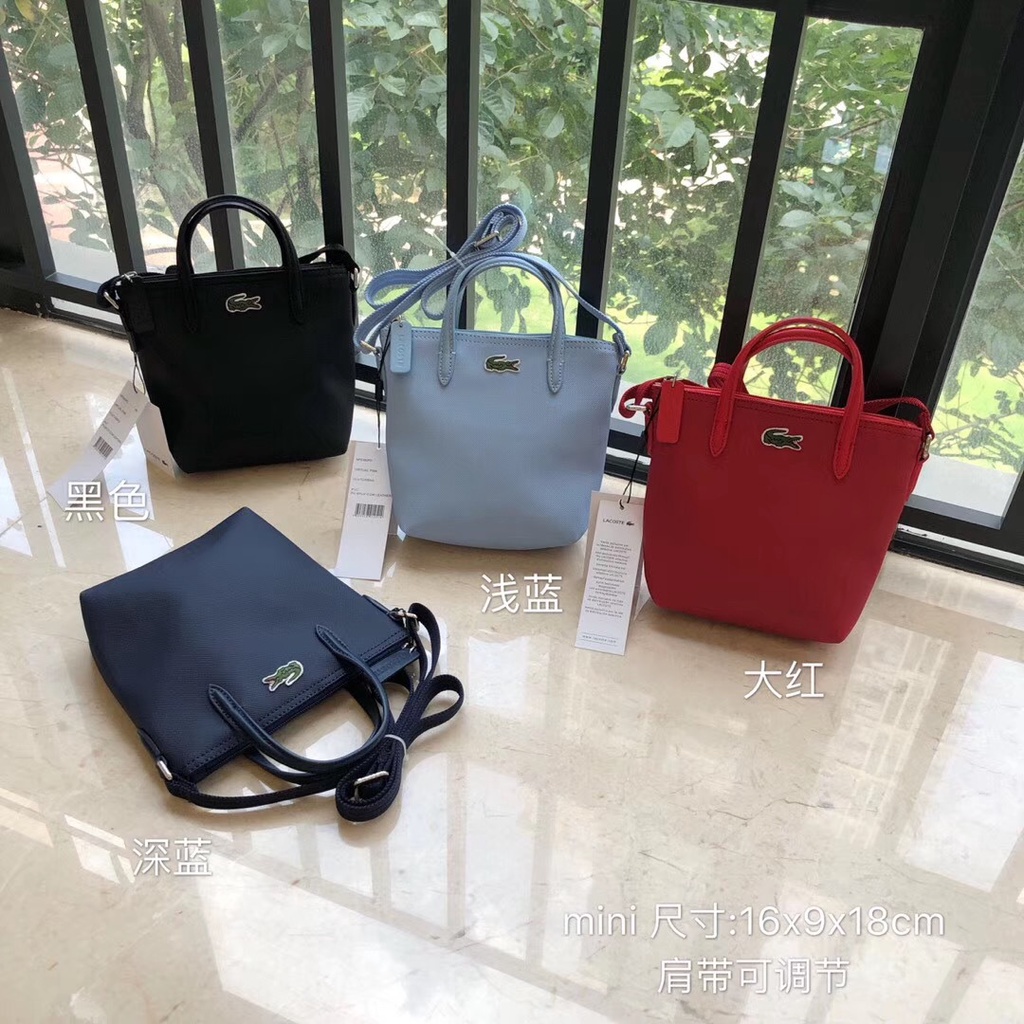Lacoste small sling bag clearance