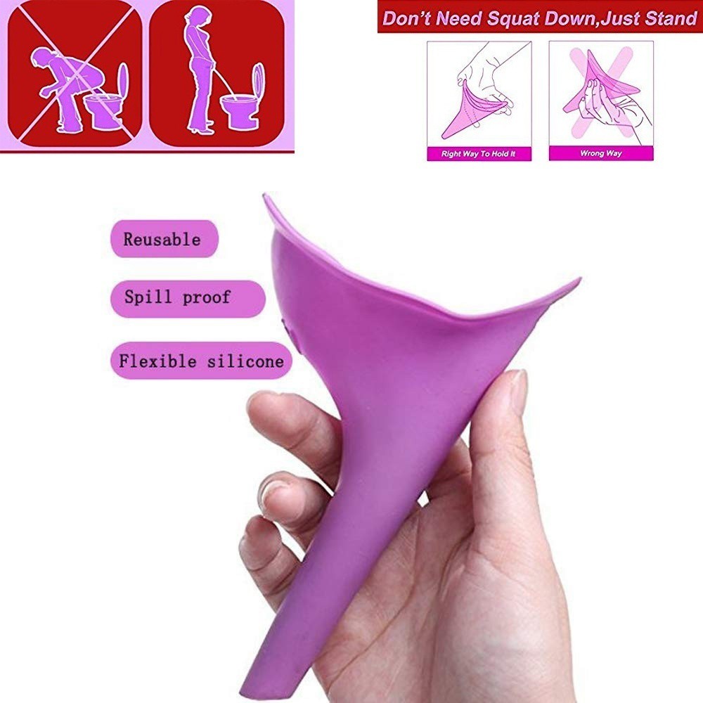 Urinal Standing Urine (Pee) For Women Portable Cones Stand Aid | Shopee ...