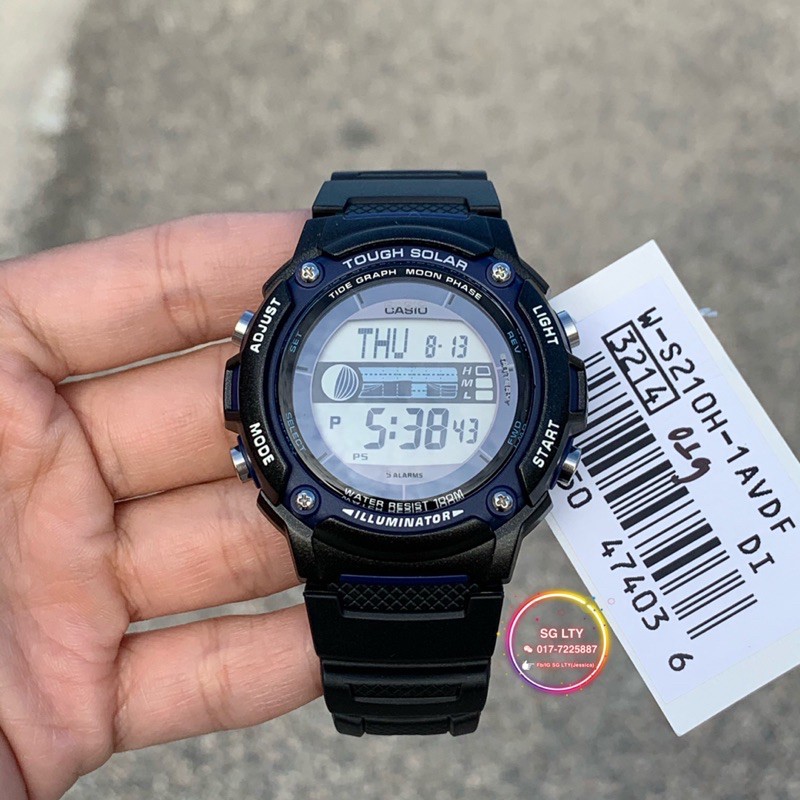 Casio ws210h store