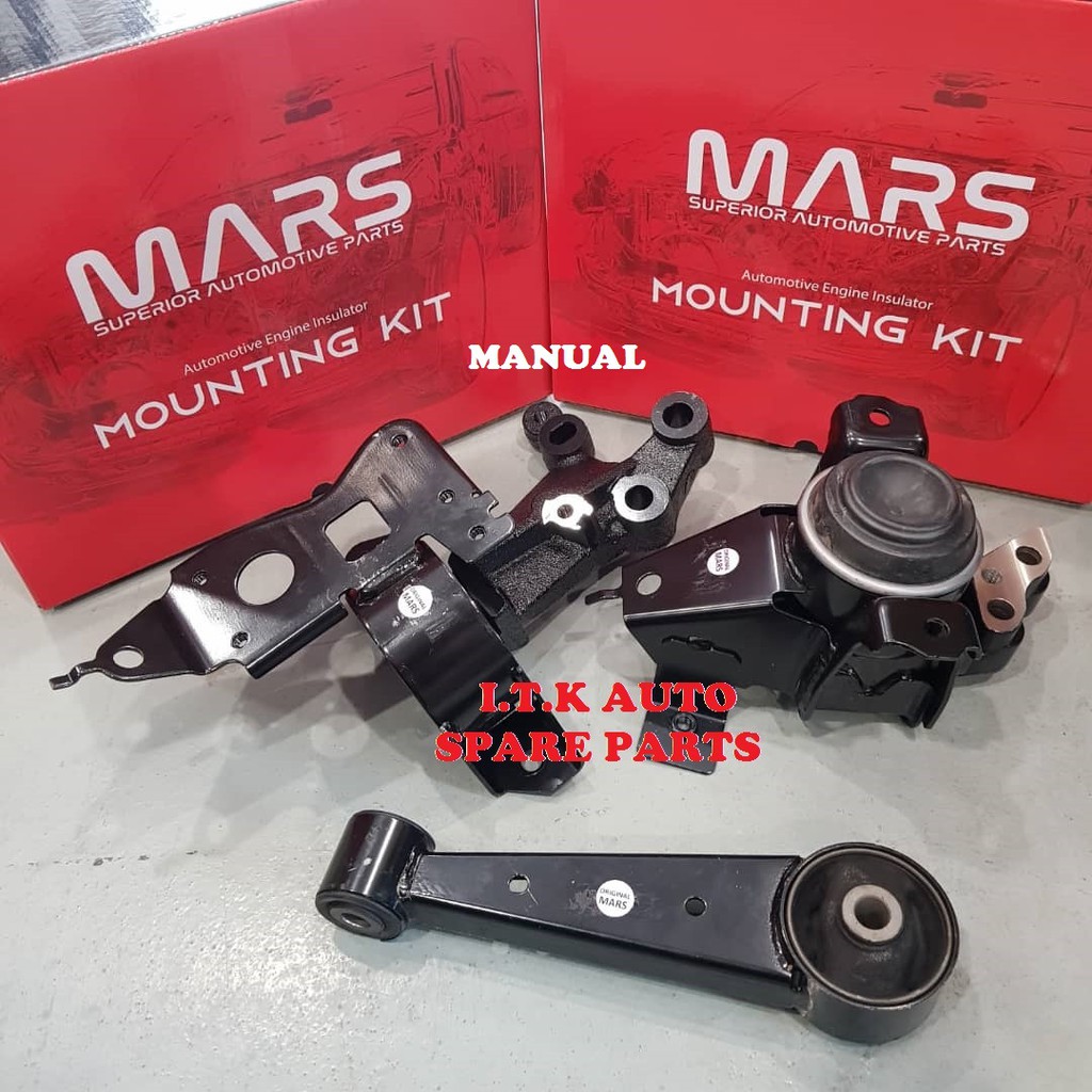 MARS ENGINE MOUNTING FULL SET THAILAND GENUINE FOR PERODUA AXIA (AUTO ...